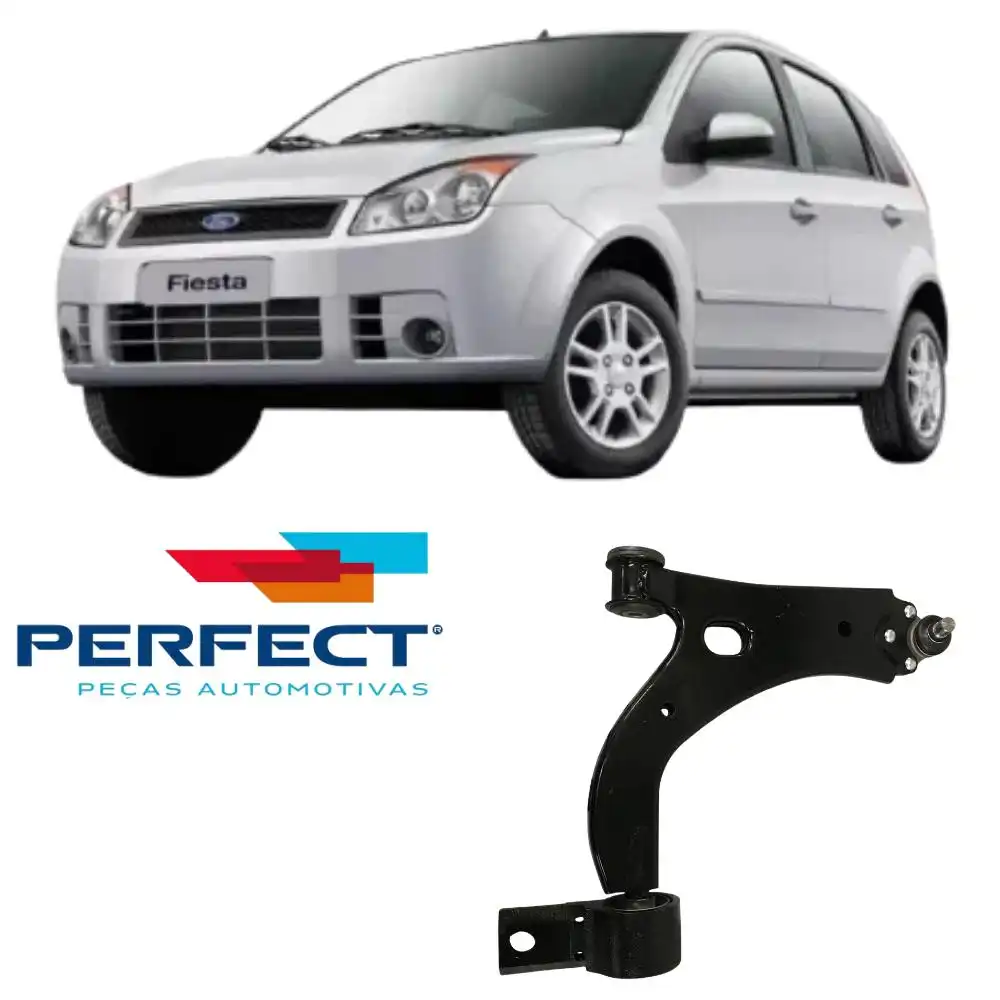 BANDEJA DIANTEIRA FIESTA 2003 A 2008 DIREITA COM PIVO