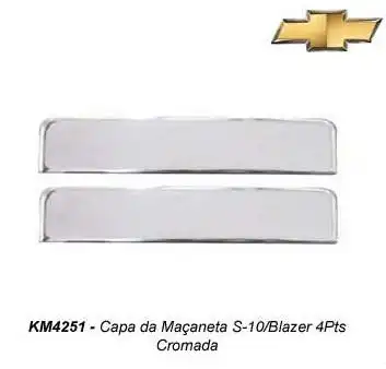 CAPA MACANETA EXT S-10 BLAZER CROMADO