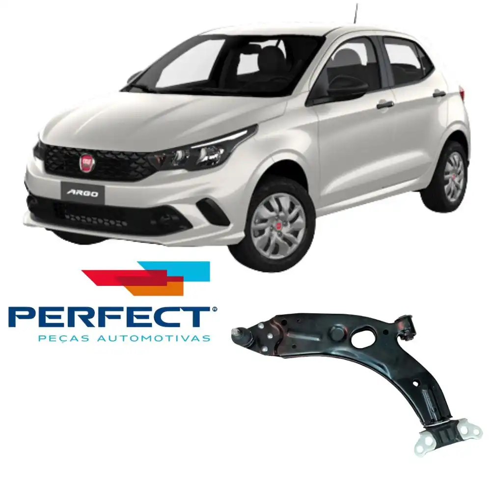 BANDEJA DIANTEIRA FIAT ARGO 1.0 2017 ACIMA ESQ COM PIVO