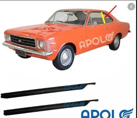 BORRACHA ENCOSTO VIDRO PORTA OPALA 2P ESQ