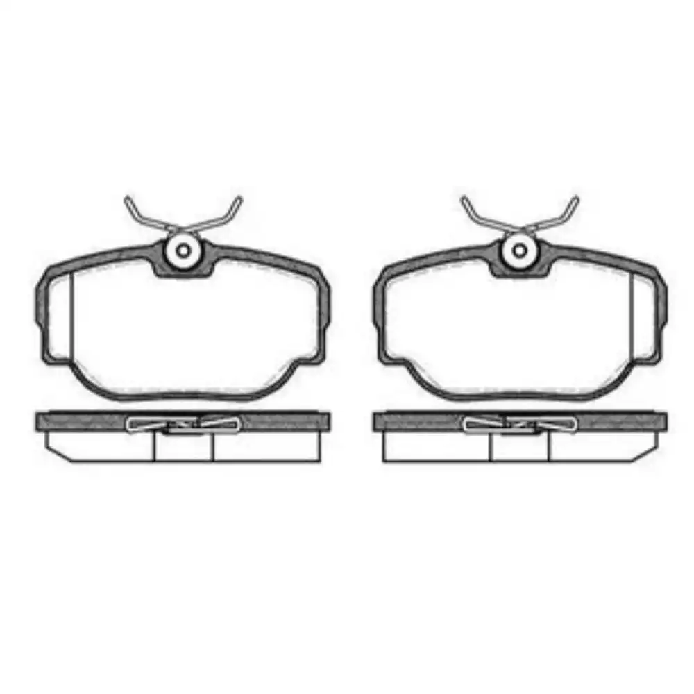 PASTILHA FREIO DIANTEIRA PAJERO 3.2 2010 A 2021