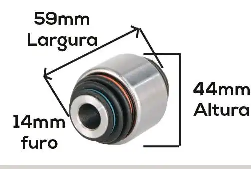 BUCHA BRACO SUSP. TRAS HYUNDAI AZERA I30 SANTA FE 12/16 ELAN