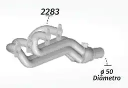 COLETOR DIMENCIONADO GOL,PASSAT,SANTANA 4X1 C/SONDA