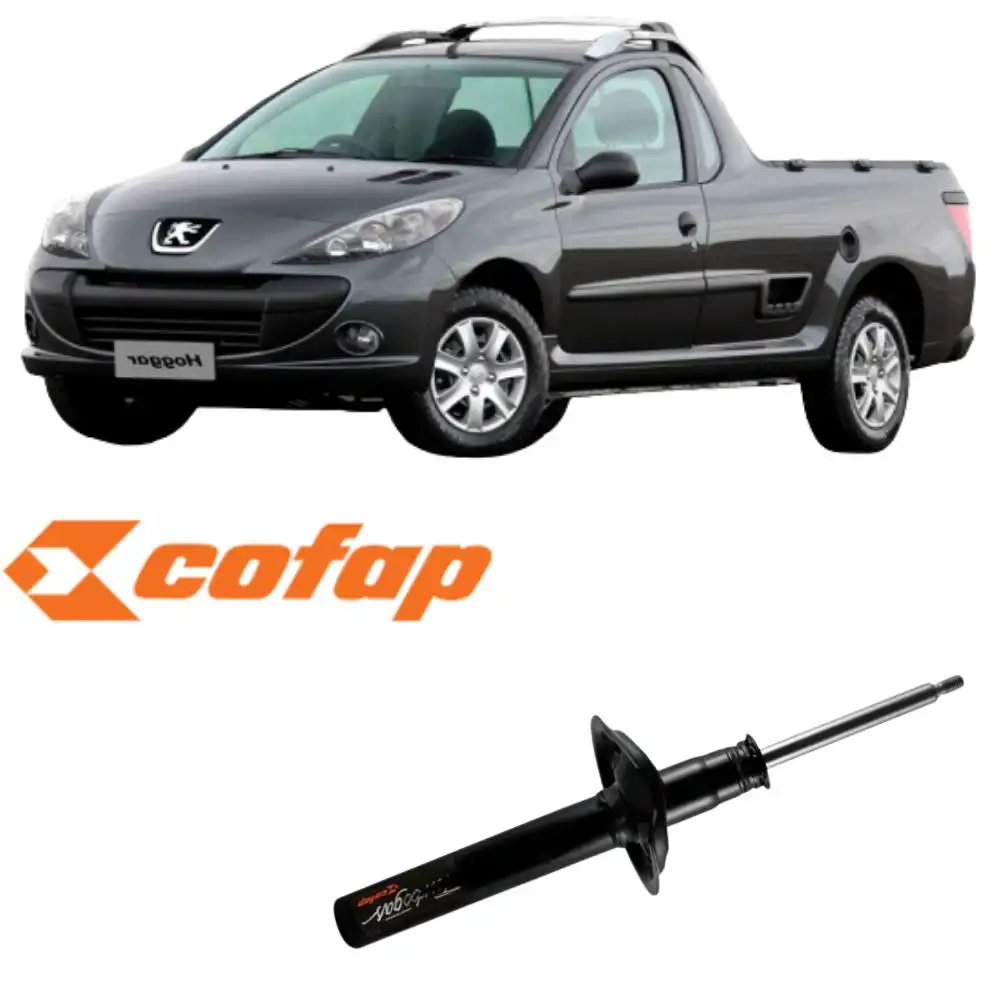 AMORTECEDOR DIANTEIRO PEUGEOT HOGGAR 2010 A 2014 DIREITO