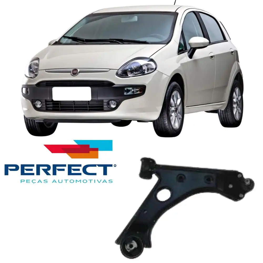 BANDEJA DIANTEIRA FIAT PUNTO 2008 A 2017 DIREITA COM PIVO