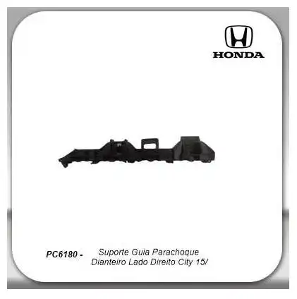 GUIA PARACHOQUE DIANT HONDA CITY 2015 A 2018 DIR
