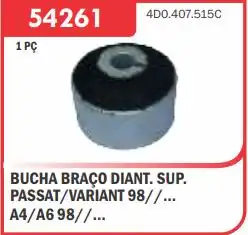 BUCHA BRACO SUSP. SUPERIOR ANTERIOR POSTERIOR DIAN PASSAT 97