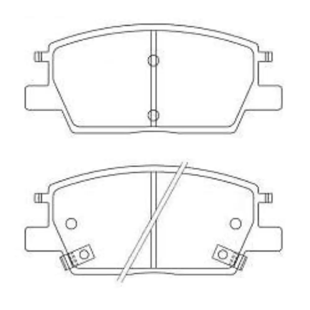 PASTILHA FREIO DIANTEIRA EQUINOX 2.0 2018 ACIMA