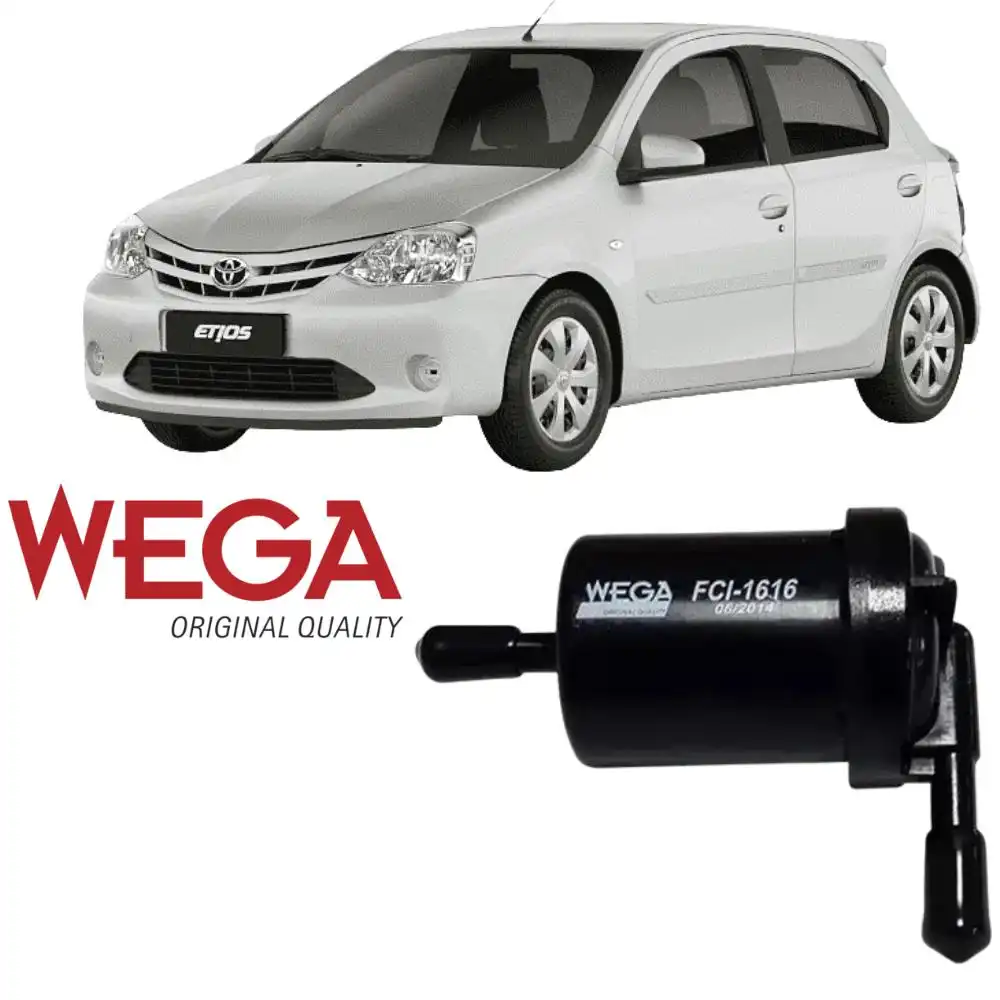 FILTRO COMBUSTIVEL TOYOTA ETIOS 1.3 1.5 16V 2012 A 2015