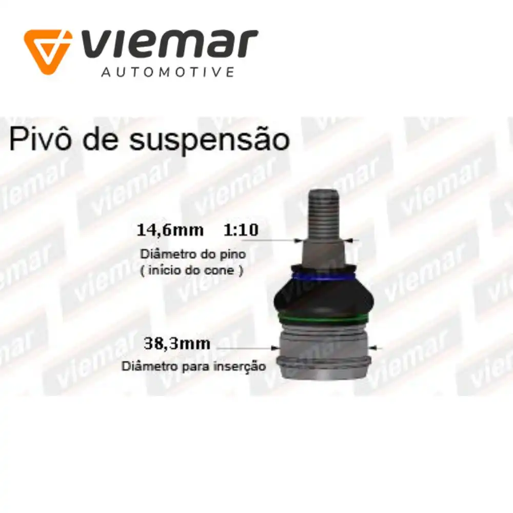 PIVO FUSCA 1970 A 1996 INFERIOR