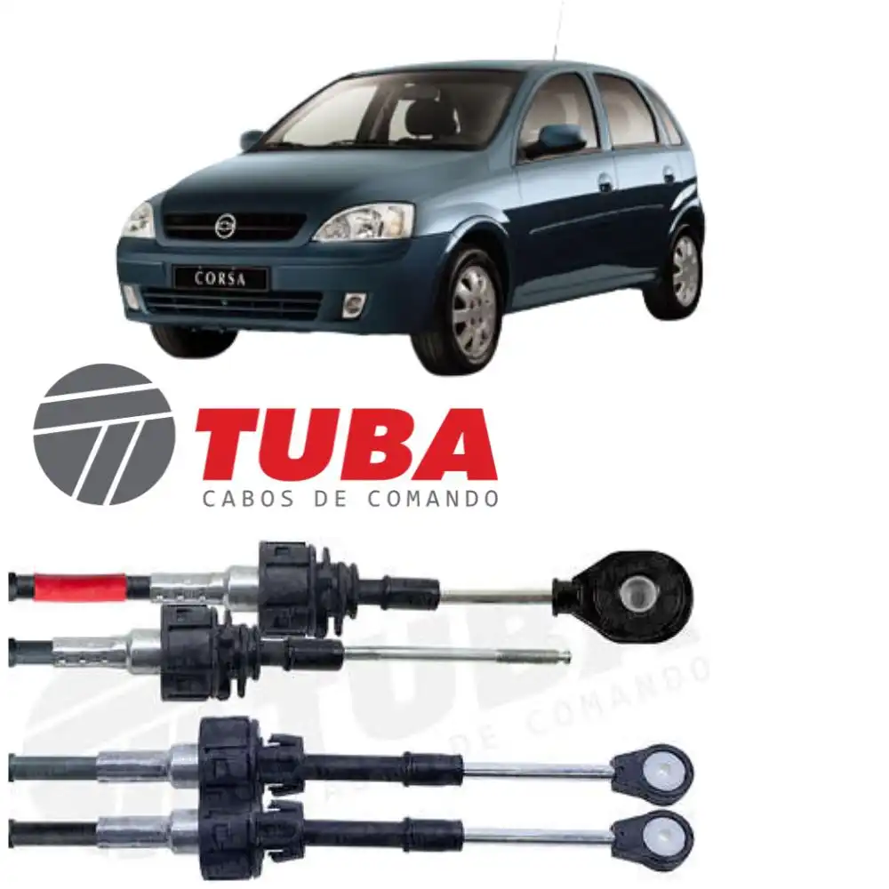 CABO ALAVANCA CAMBIO CORSA 2005 A 2014 (DUPLO) (1150MM)