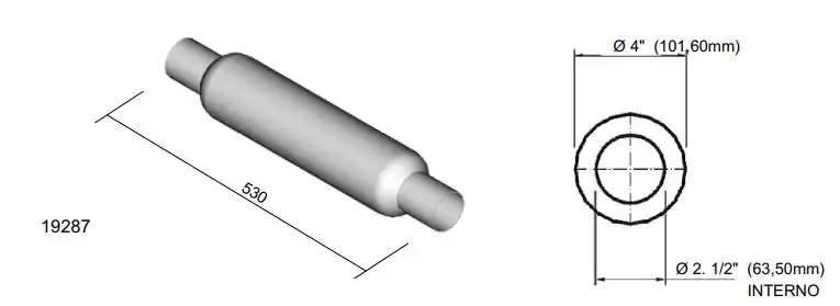 SILENC INTERM UNIVERSAL 2 1/2