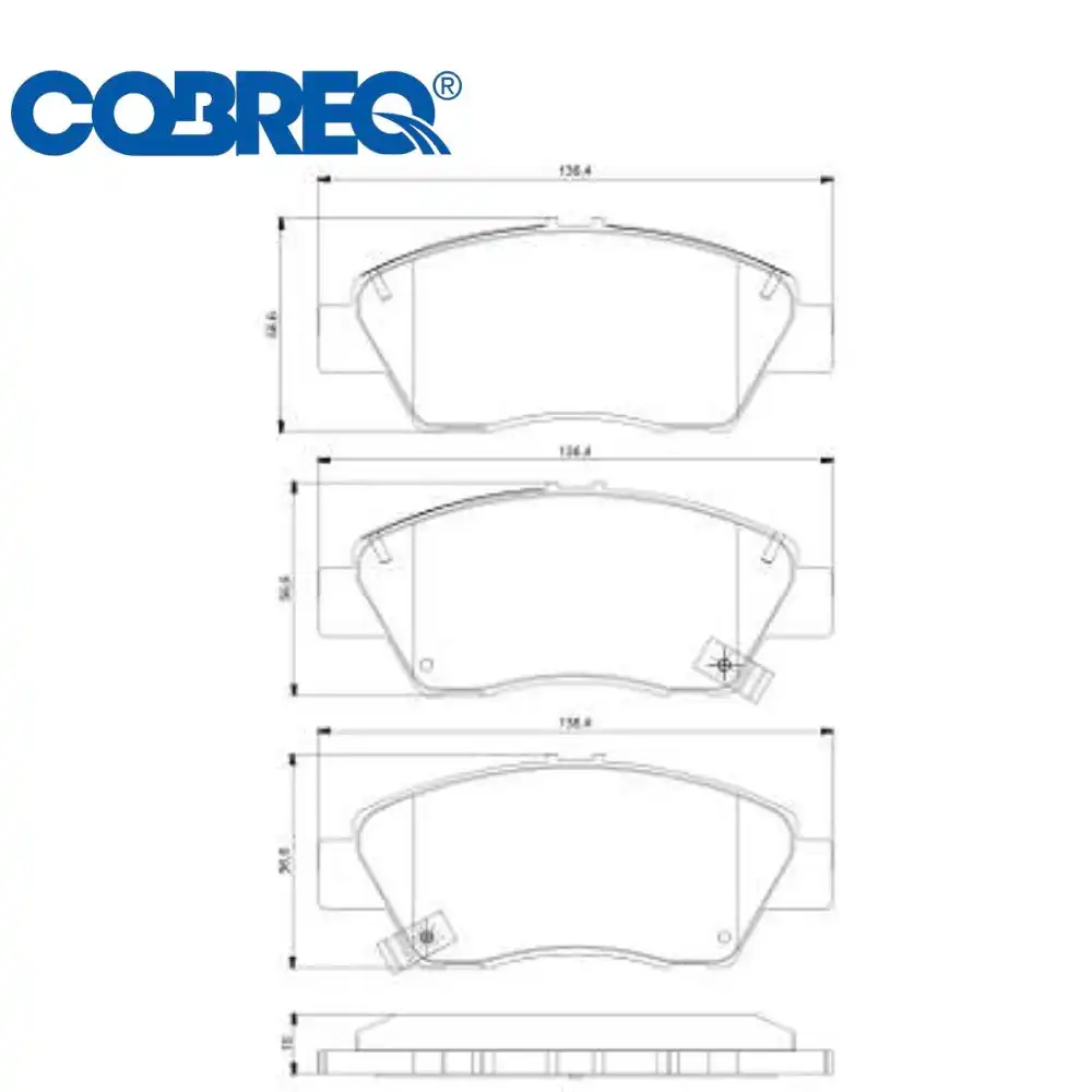PASTILHA FREIO DIANTEIRA HONDA CITY 1.5 2015/ CERAMICA