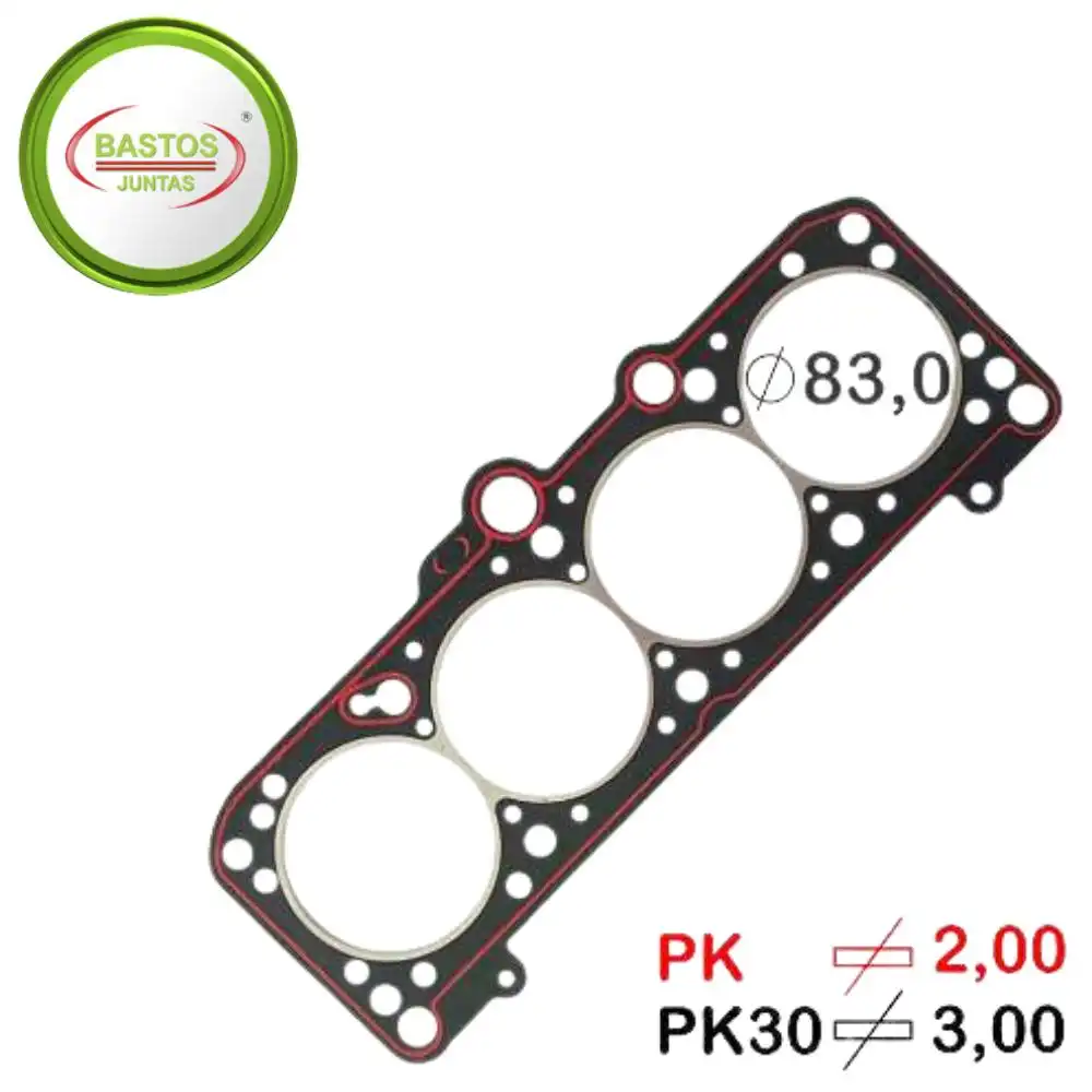 JUNTA CABECOTE PASSAT 1.6 1.8 85/ ALCOOL/ GASOLINA FIBRA