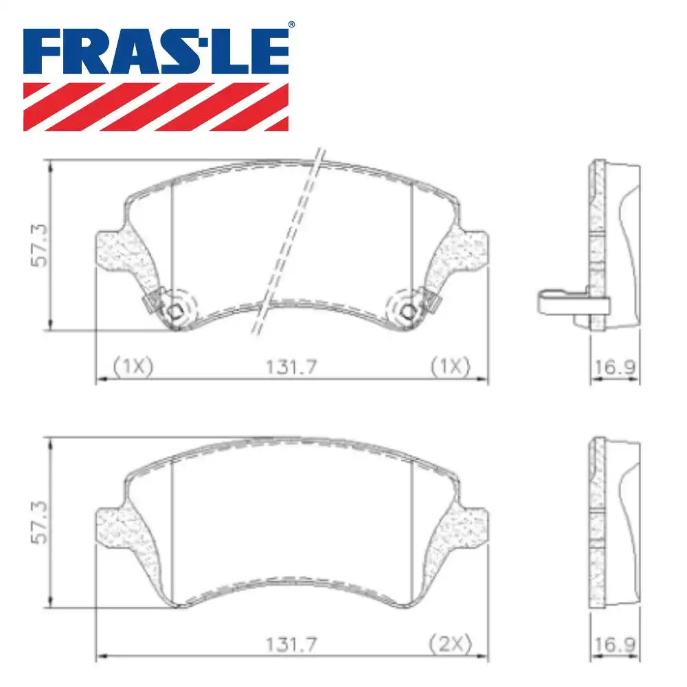 PASTILHA FREIO DIANTEIRA TOYOTA COROLLA 1.6 16V 2002 A 2008