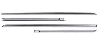 FRISO LATERAL UNIVERSAL 4 PORTAS CROMADO (FILETE)