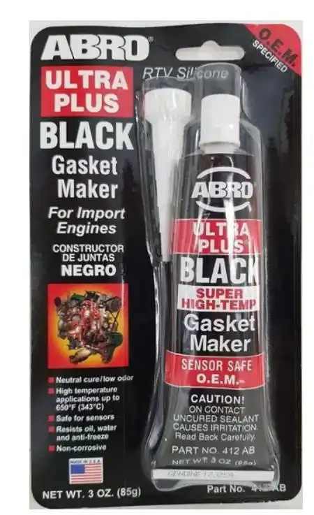 COLA SILICONE ALTA TEMPERATURA 85G PRETA