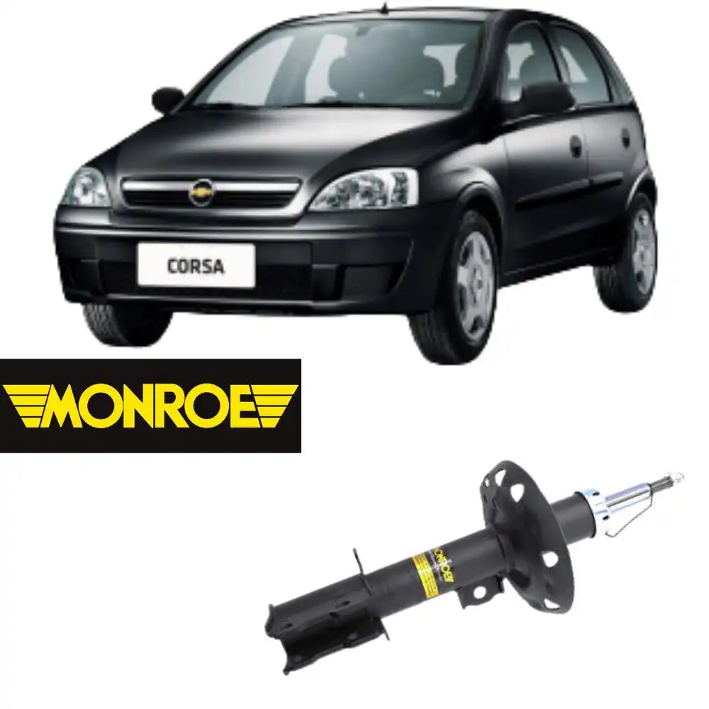 AMORTECEDOR DIANTEIRO CORSA 2002 A 2012 ESQUERDO
