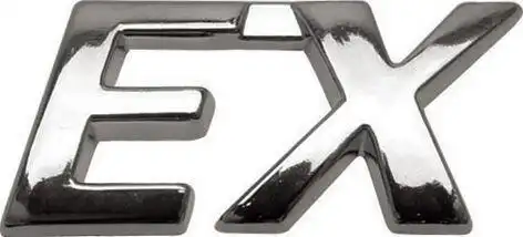 EMBLEMA FIAT PALIO EX /2000 CROMADO