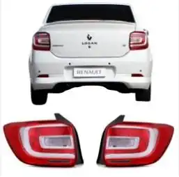 SINAL TRAS RENAULT LOGAN 2014 2015 ESQ BICOLOR