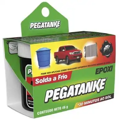 COLA EPOXI PEGATANKE PRETA (46G)