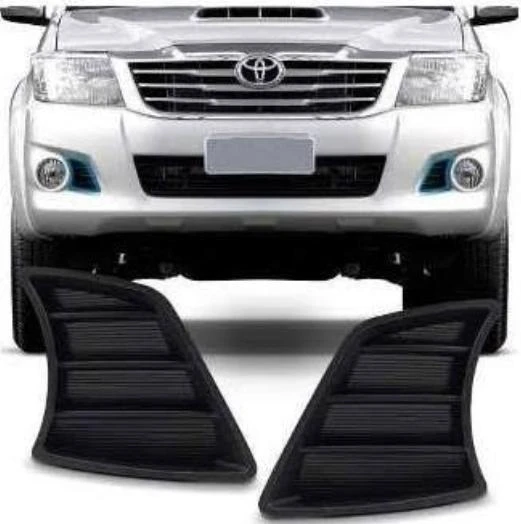 GRADE PARACHOQUE HILUX 2012 A 2015 PRETA ESQ