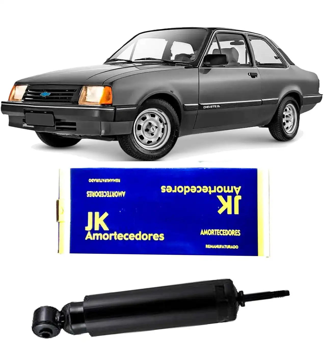 AMORTECEDOR DIANTEIRO CHEVETTE 1973 A 1993 REMANUFATURADO
