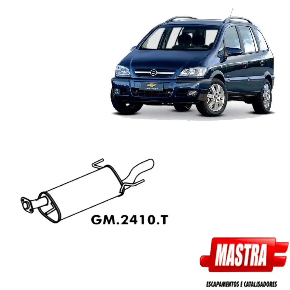 SILENCIOSO TRASEIRO ZAFIRA 2.0 8V 16V 2001 A 2008