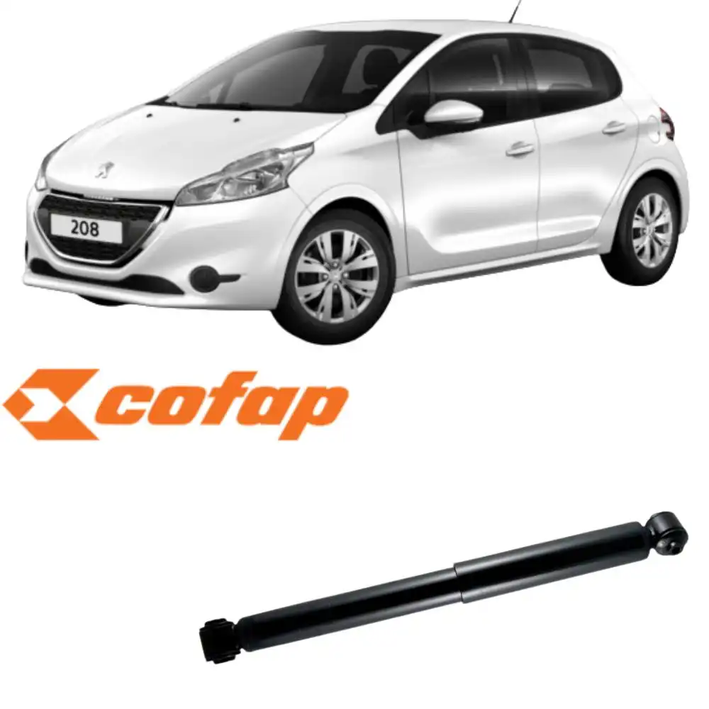 AMORTECEDOR TRASEIRO PEUGEOT 208 2013/