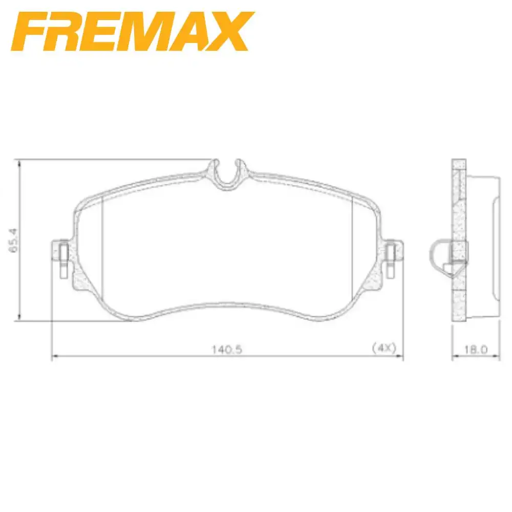 PASTILHA FREIO TRASEIRA AMAROK 3.0 V6 2018 ACIMA