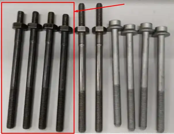 PARAFUSO CABECOTE S-10 2.4 04/ VECTRA 2.0 8V 09/ ASTRA 2.0