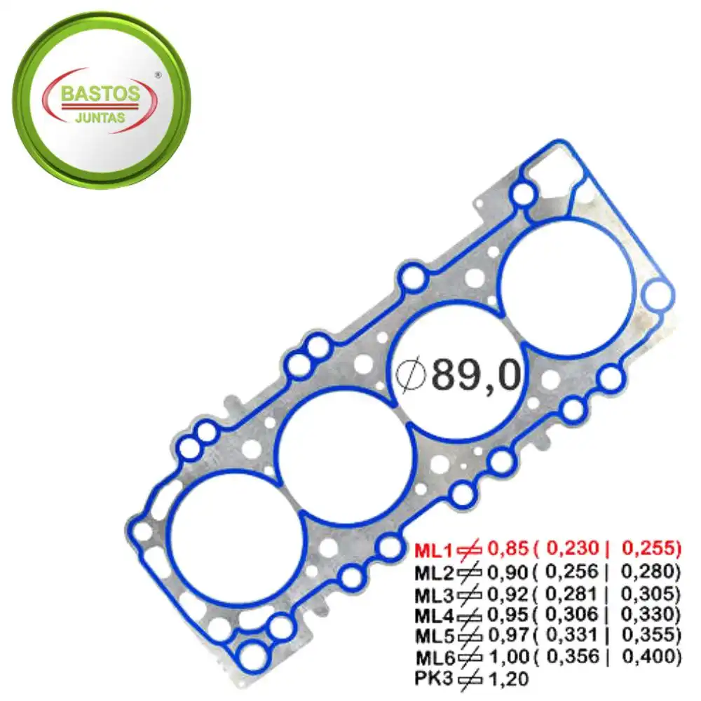 JUNTA CABECOTE FRONTIER 2.5 16V 2006 A 2019 METAL 1PIC