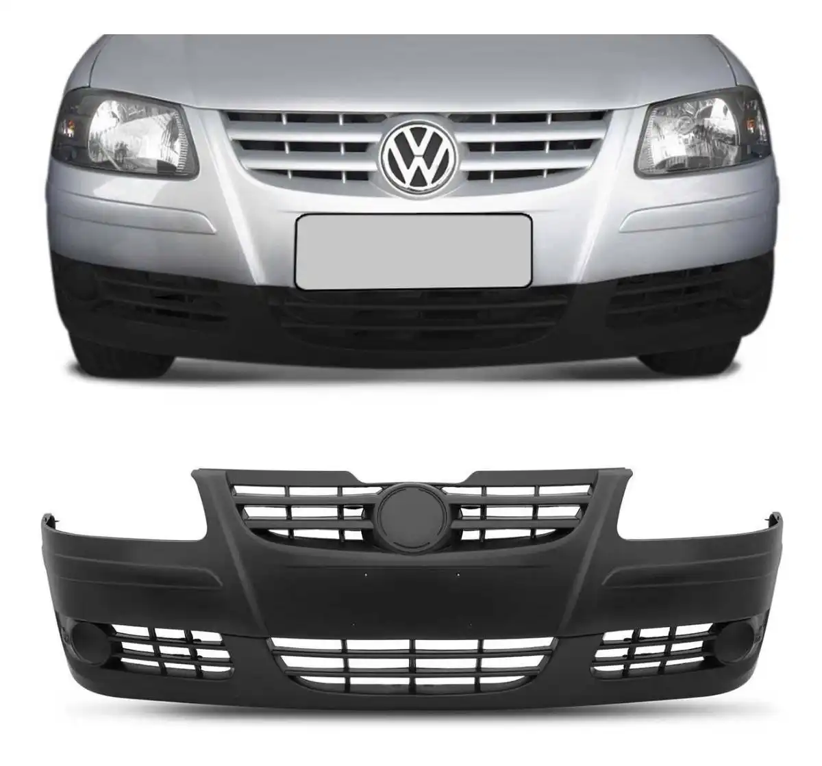 PARACHOQUE DIANTEIRO GOL G4 2006 A 2010 PTE SUPERIOR LISO
