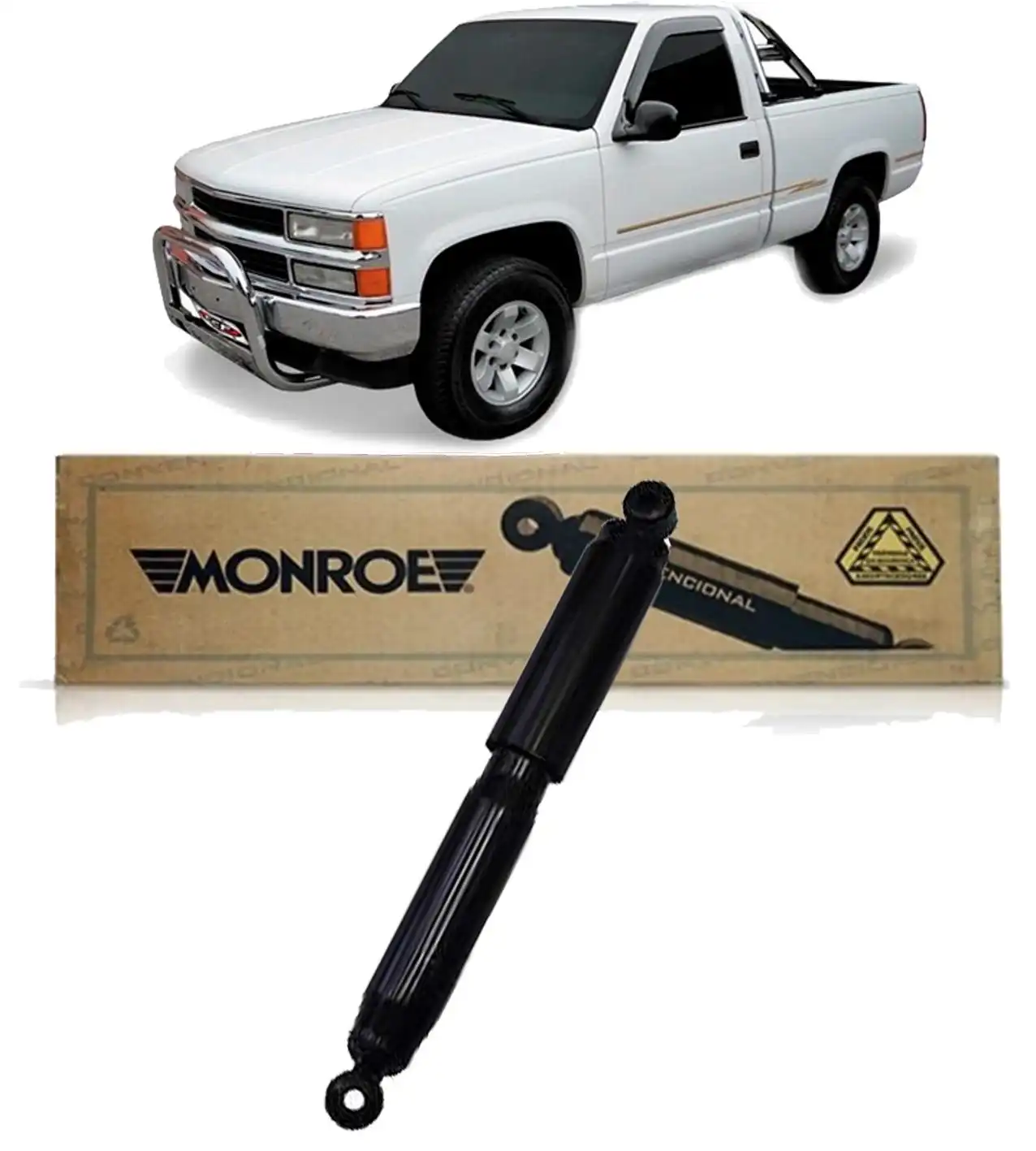 AMORTECEDOR TRASEIRO SILVERADO 1997 A 2002