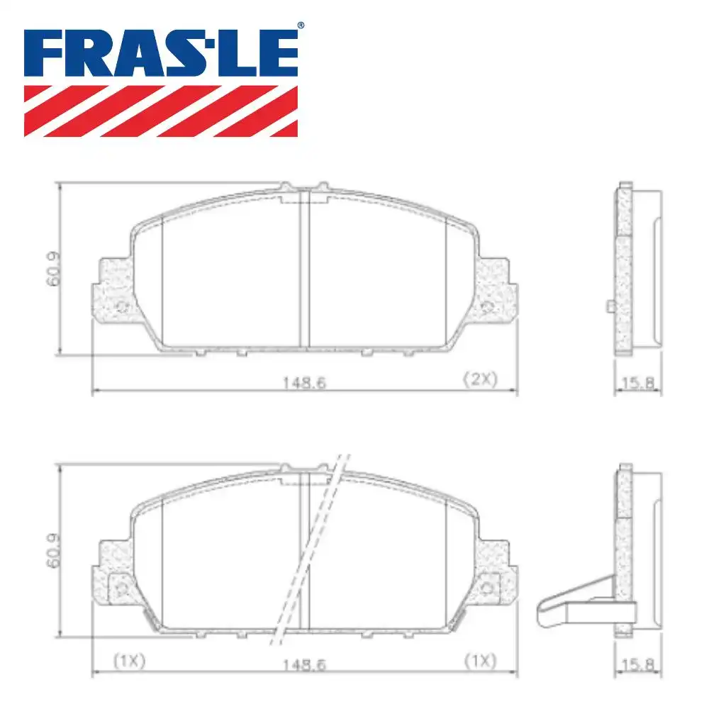 PASTILHA FREIO DIANTEIRA HR-V 1.8 2015 ACIMA