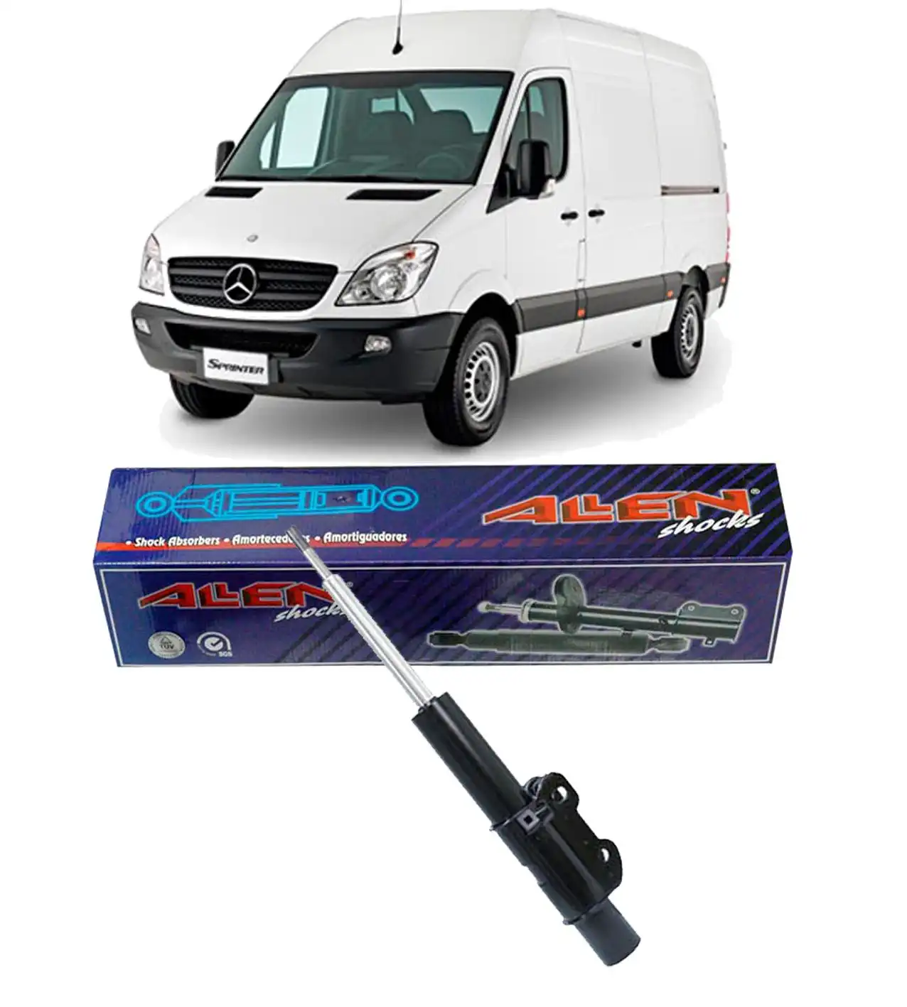 AMORTECEDOR DIANTEIRO SPRINTER 2012 A 2018