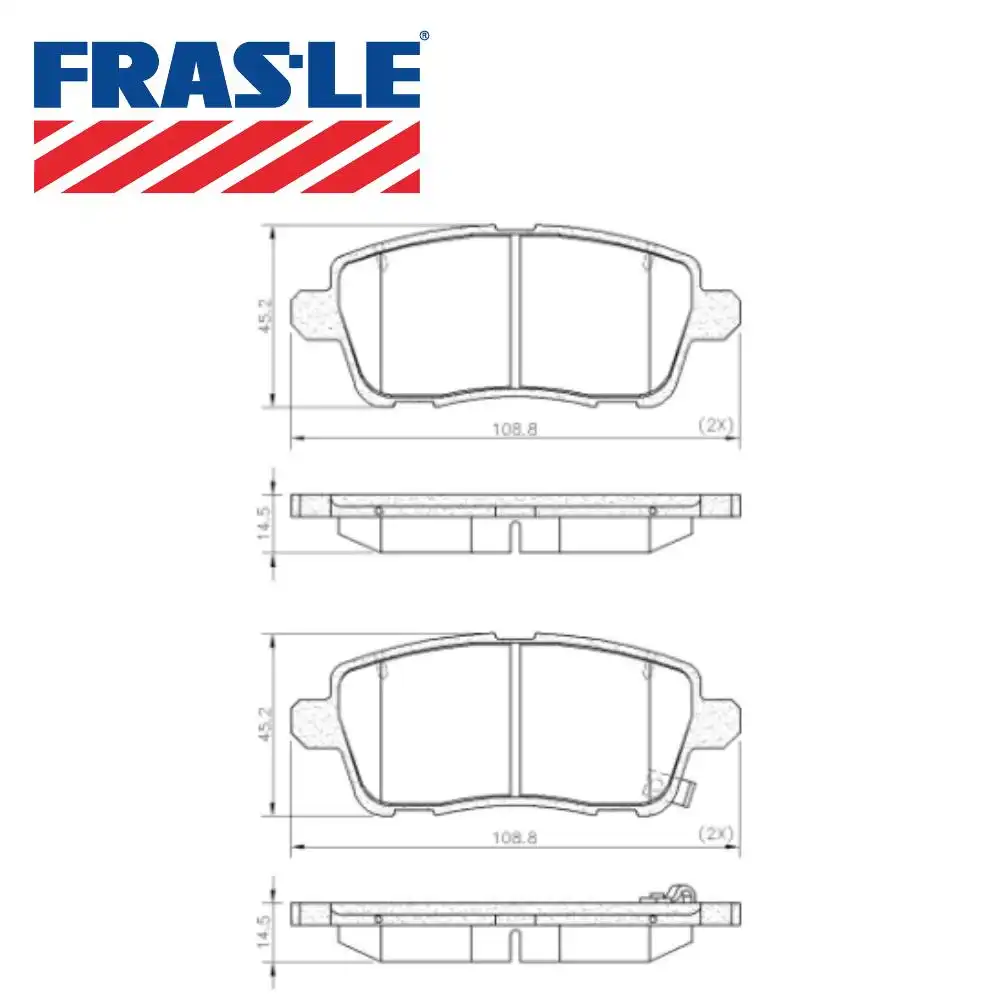 PASTILHA FREIO TRASEIRA CHERY TIGGO 7 PRO 2021 ACIMA