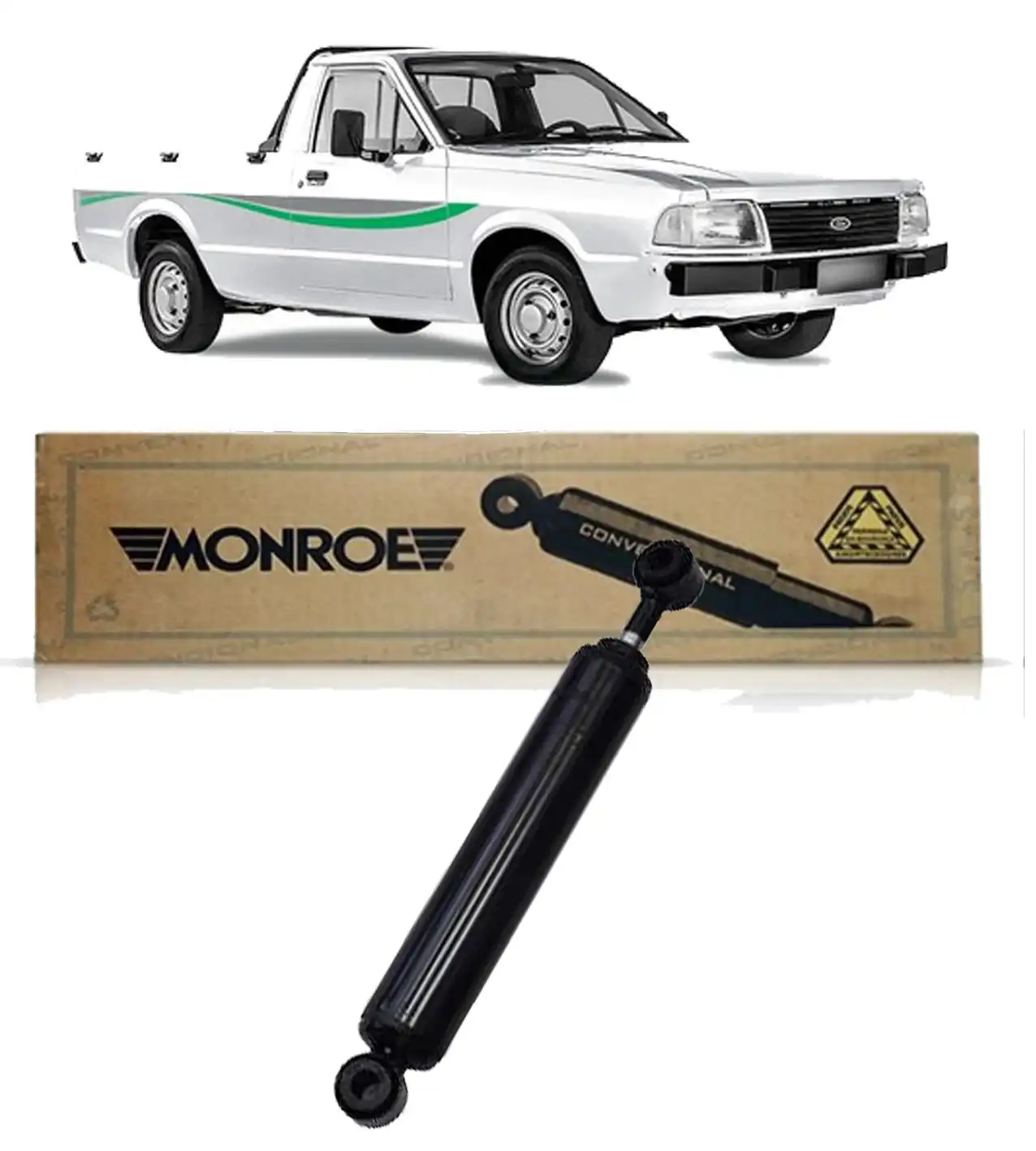 AMORTECEDOR TRASEIRO PAMPA 1982 A 1997