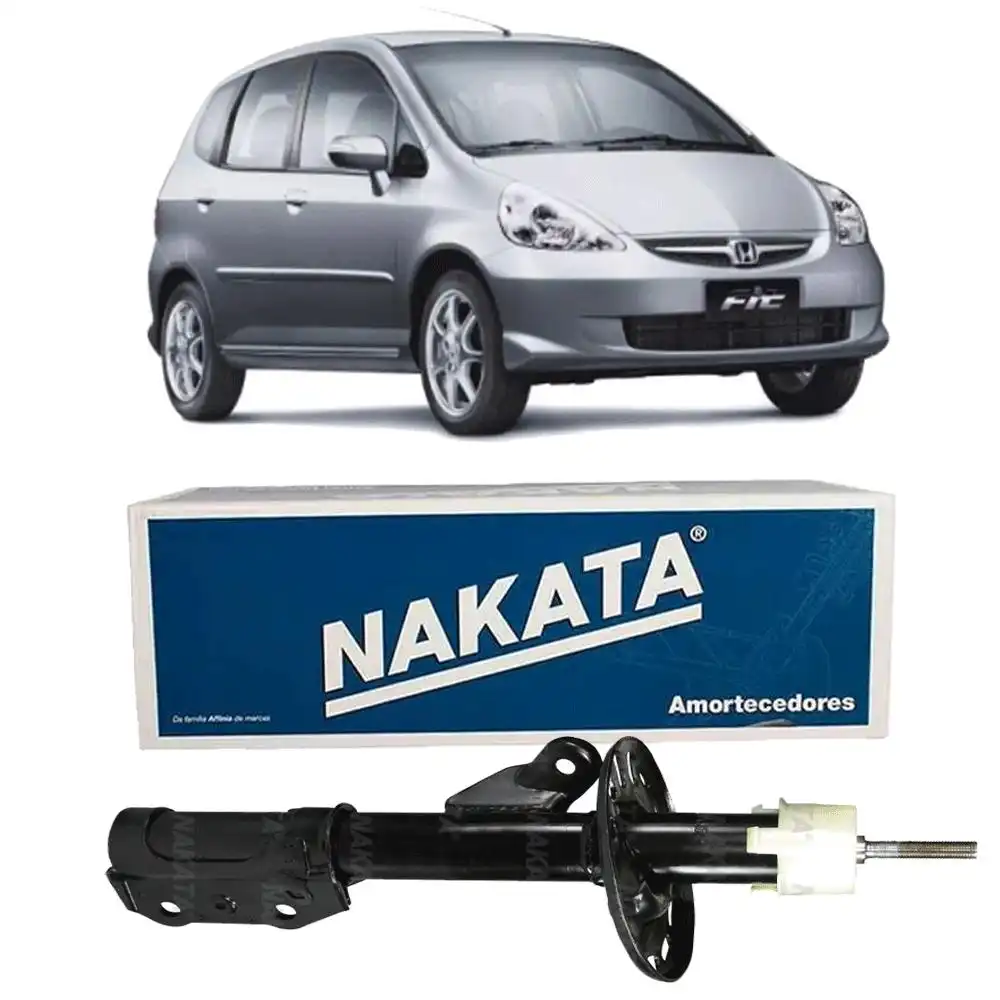 AMORTECEDOR DIANTEIRO HONDA FIT 2003 A 2008 ESQUERDO