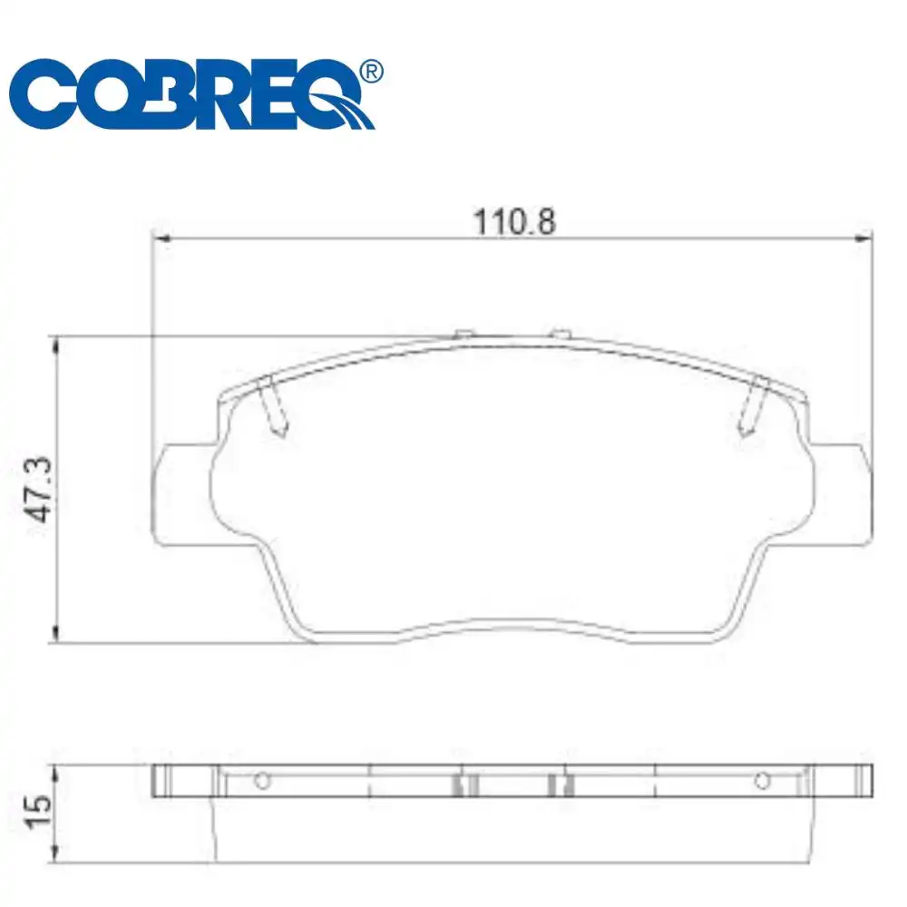 PASTILHA FREIO DIANTEIRA KWID 1.0 12V 2017 A 2025 DISCO VENT