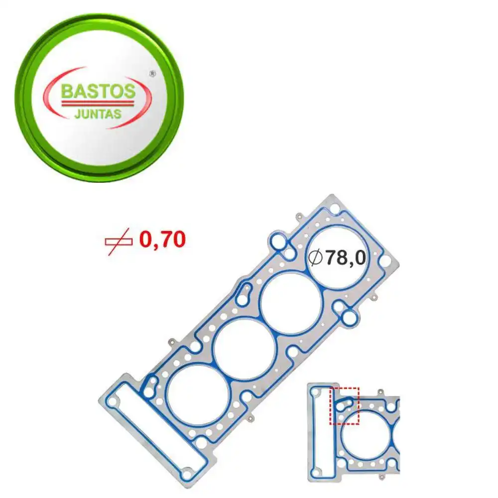 JUNTA CABECOTE STRADA 1.6 16V ETORQ 2012 A 2019 METAL