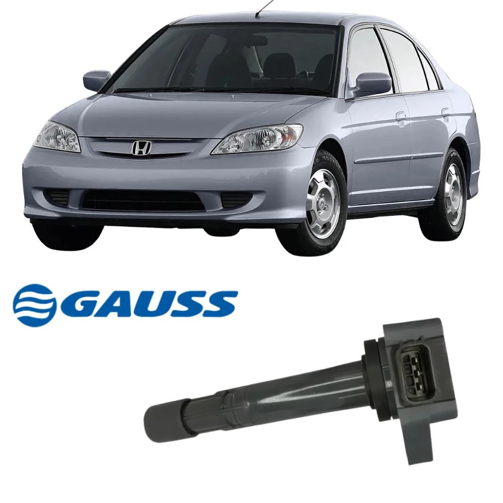 BOBINA INJ ELET HONDA CIVIC 1.7 16V 2001 A 2006