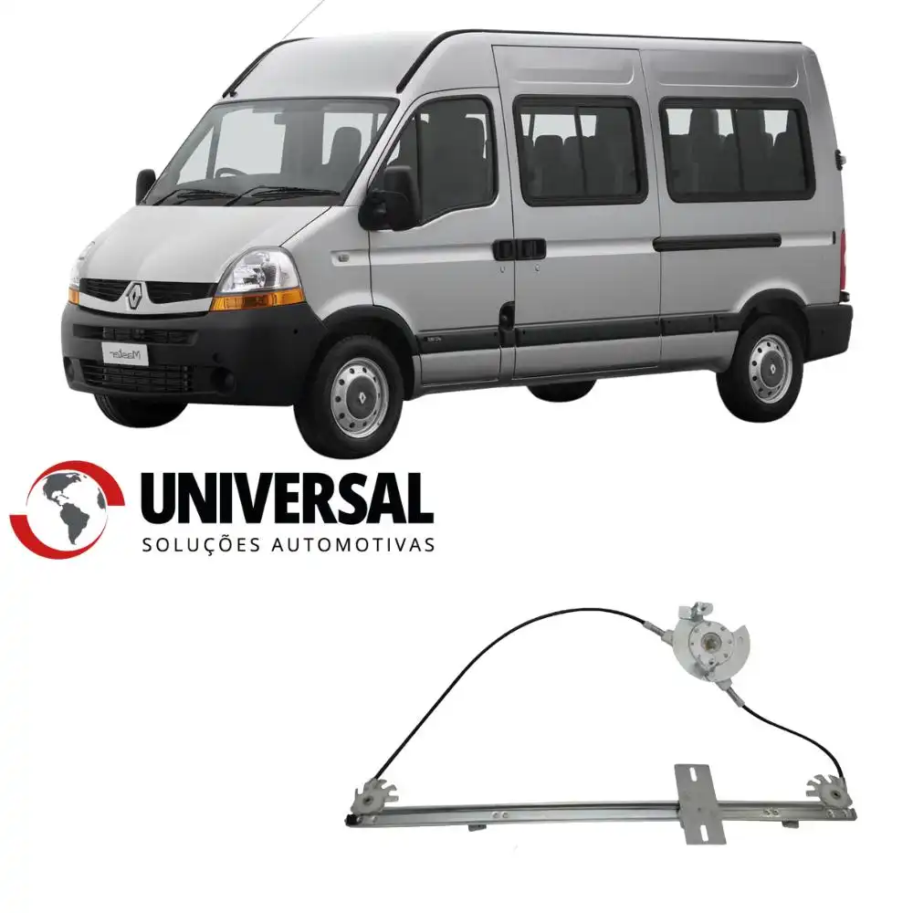 MAQUINA VID RENAULT MASTER 02/13 DIANT ESQ ELETRICA MABUCHI