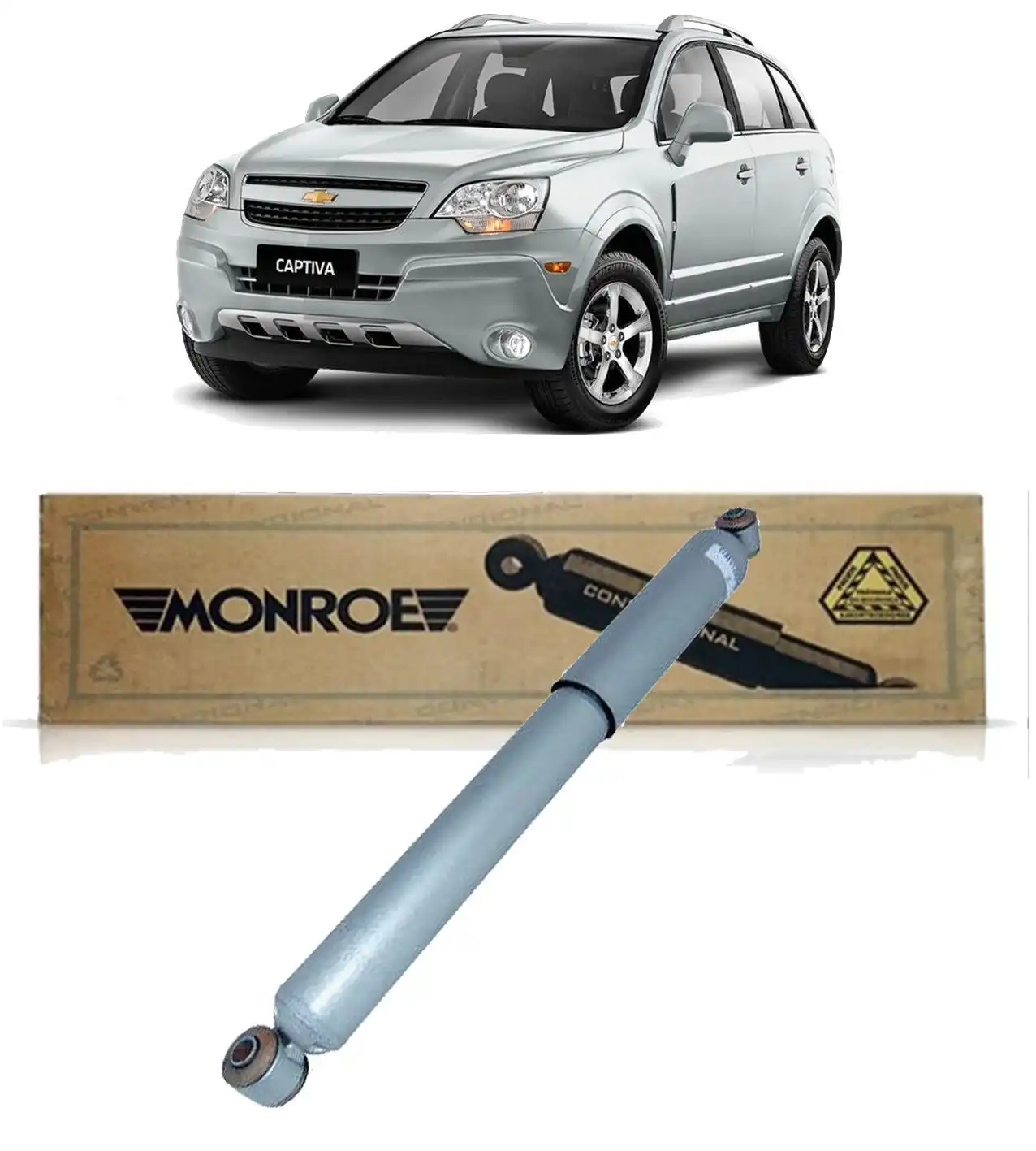 AMORTECEDOR TRASEIRO CAPTIVA 2008 A 2016