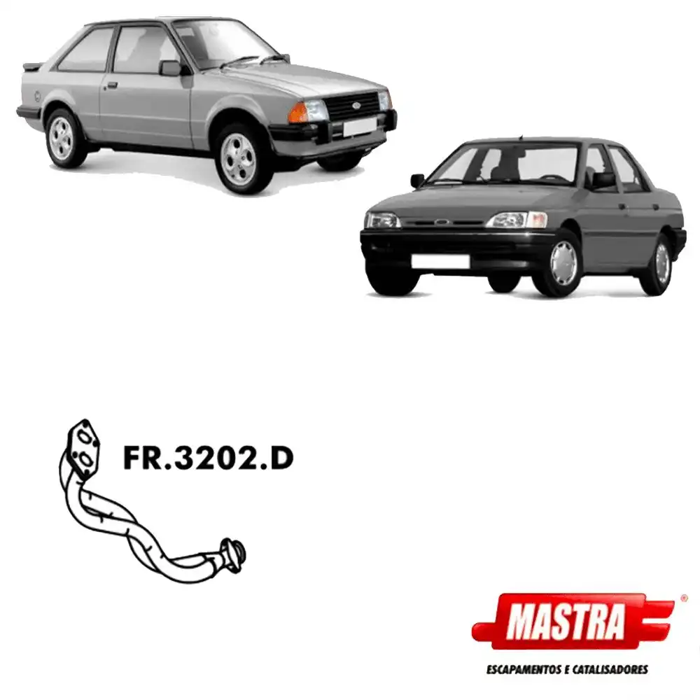 CANO SAIDA MOTOR ESCORT 1.6 1983 A 1991 CHT COM FLANGE