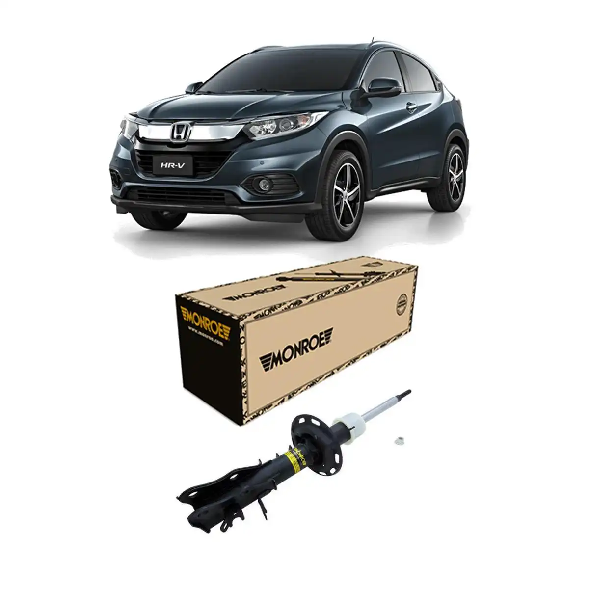 AMORTECEDOR DIANTEIRO HONDA HR-V 2015 A 2021 DIREITO