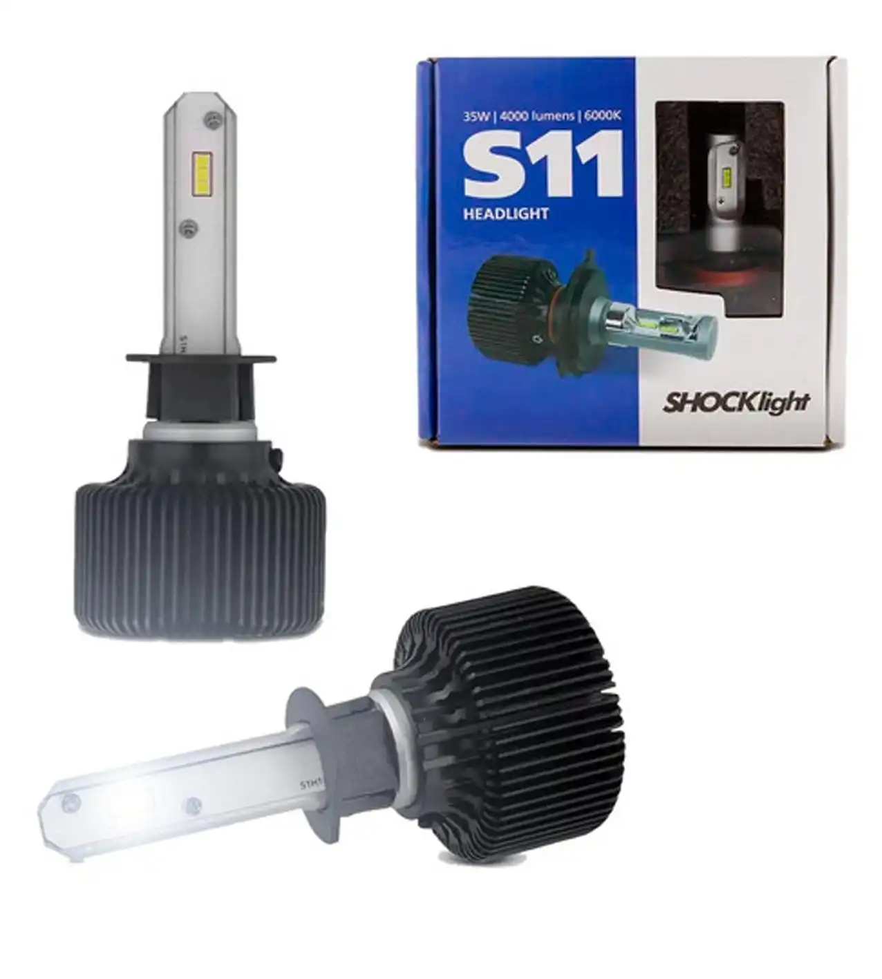 LAMPADA SUPER LED H-3 S11 6000K