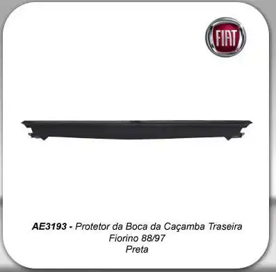 FRISO TAMPA TRAS FIAT FIORINO 1988 A 1997 SUPERIOR