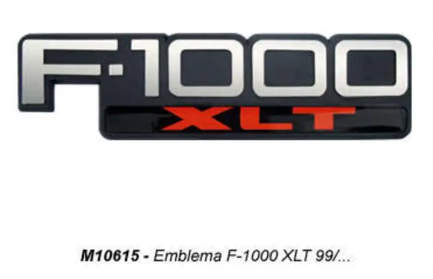 EMBLEMA F-1000 XLT 1999 EM DIANTE