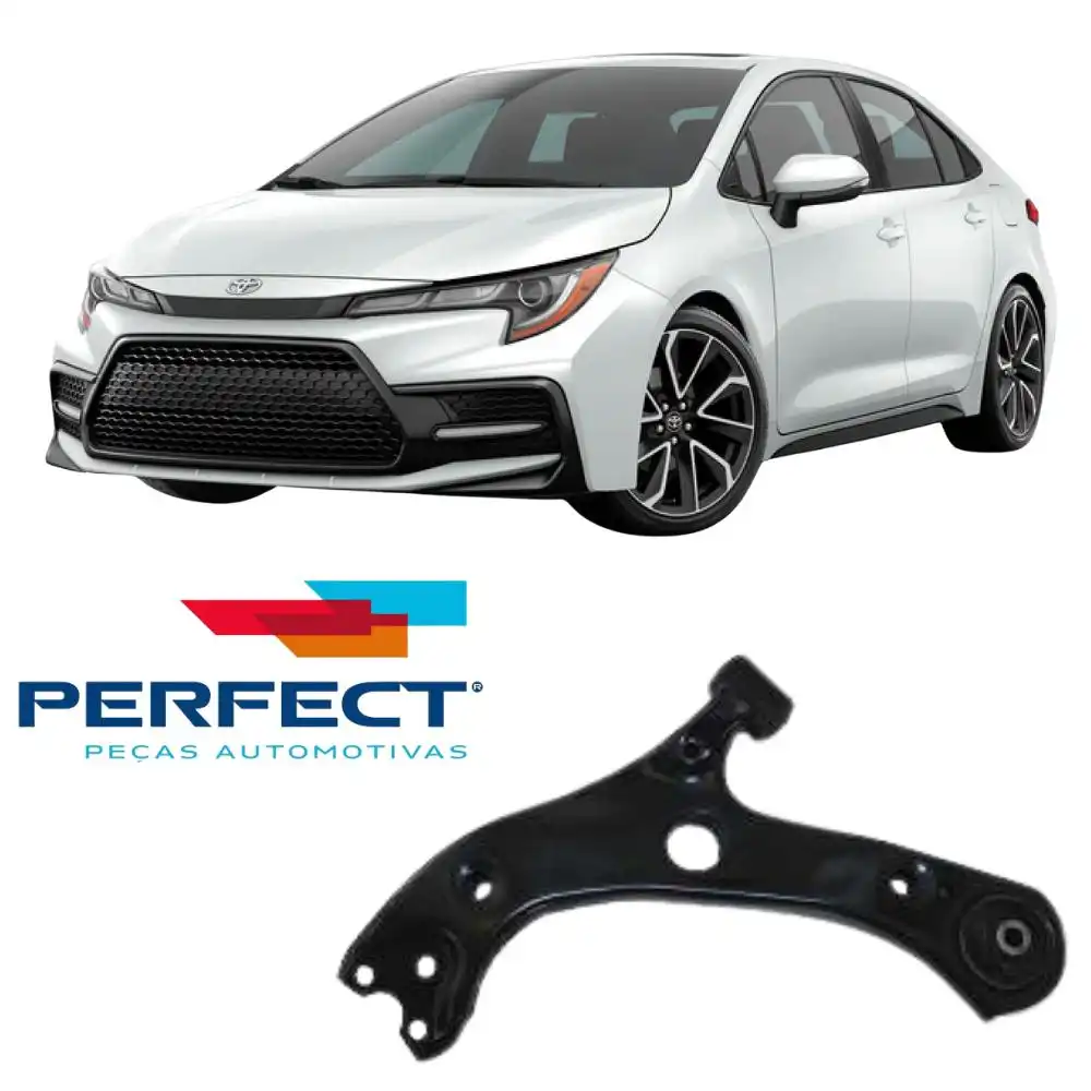 BANDEJA DIANTEIRA COROLLA 2020 A 2022 ESQUERDA SEM PIVO